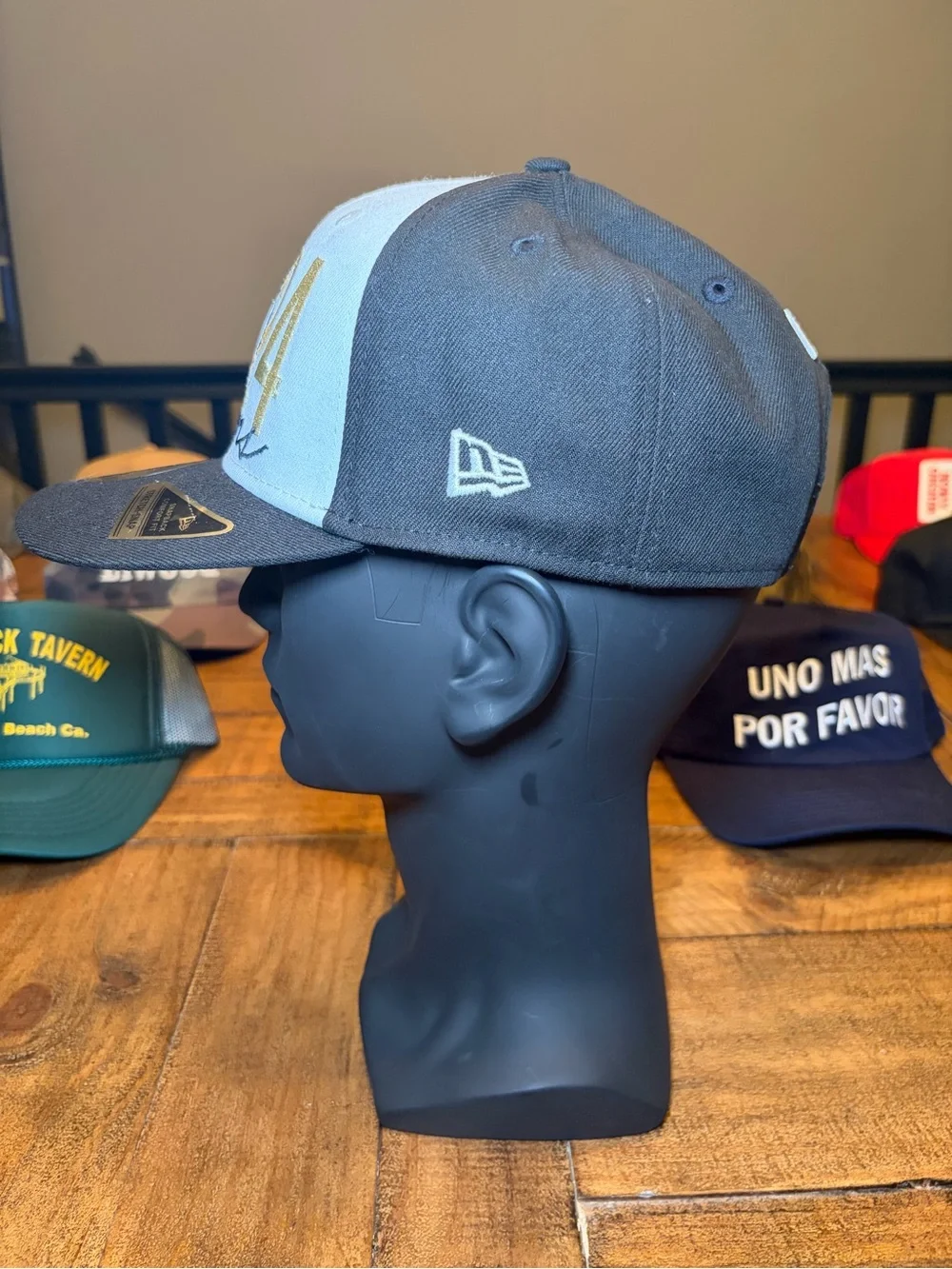 New Era 2024 LA Dodgers Champions White & Black World Series Snapback